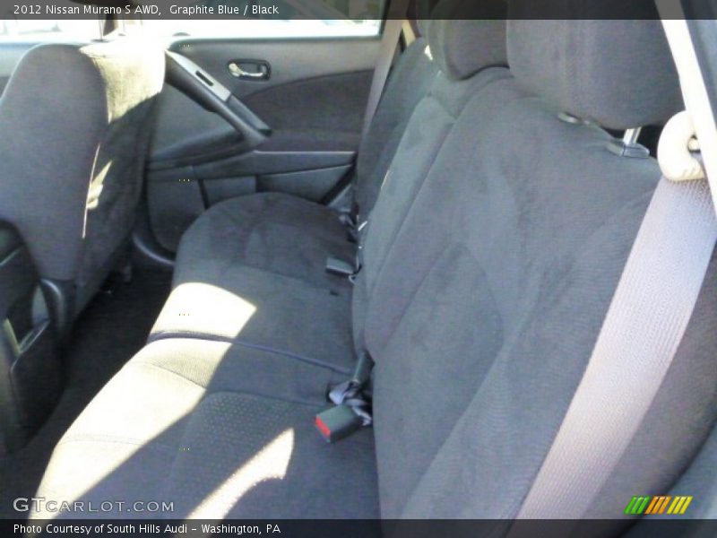 Graphite Blue / Black 2012 Nissan Murano S AWD
