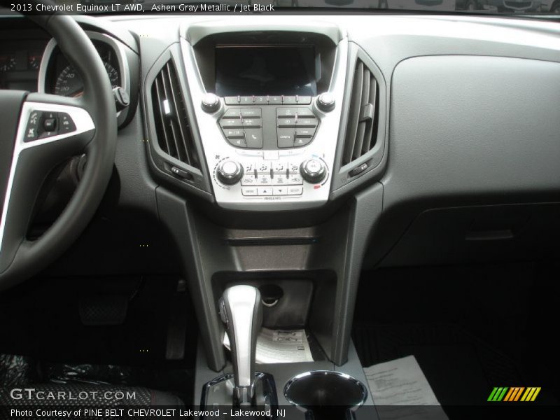 Ashen Gray Metallic / Jet Black 2013 Chevrolet Equinox LT AWD