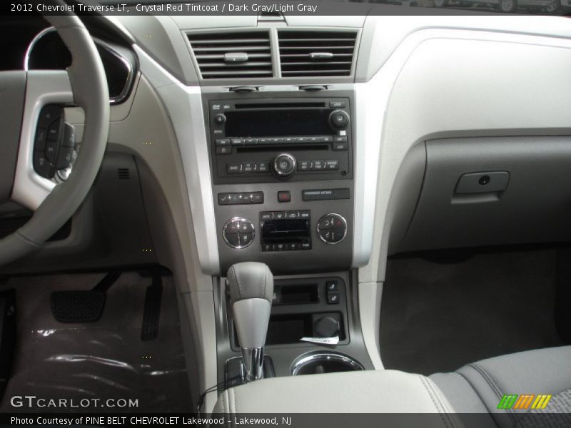 Crystal Red Tintcoat / Dark Gray/Light Gray 2012 Chevrolet Traverse LT