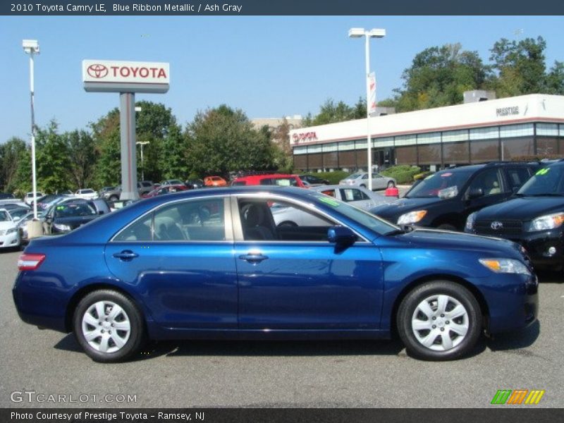 Blue Ribbon Metallic / Ash Gray 2010 Toyota Camry LE