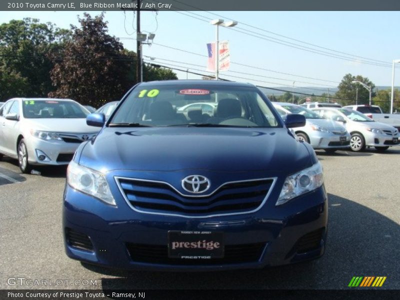 Blue Ribbon Metallic / Ash Gray 2010 Toyota Camry LE