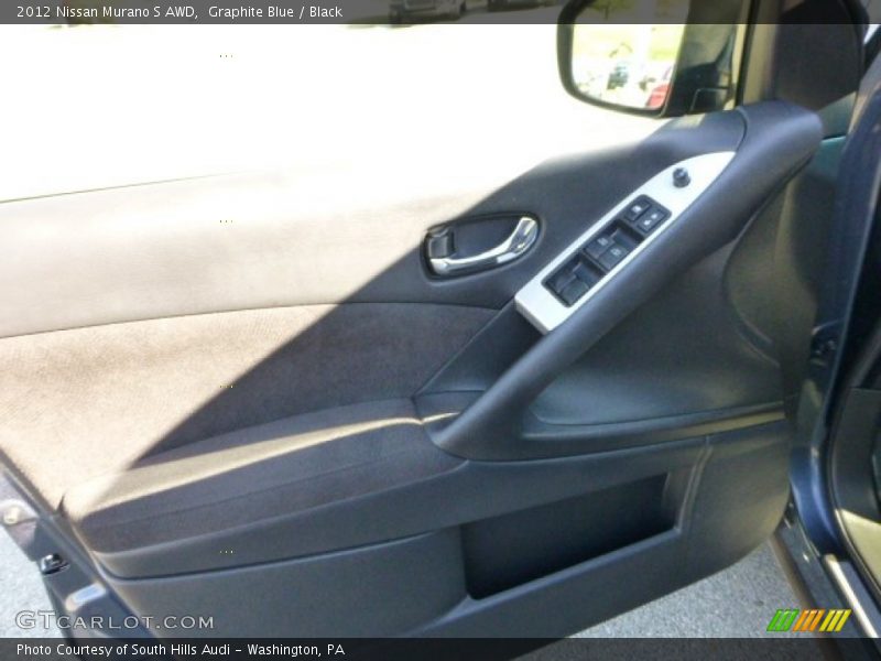 Graphite Blue / Black 2012 Nissan Murano S AWD