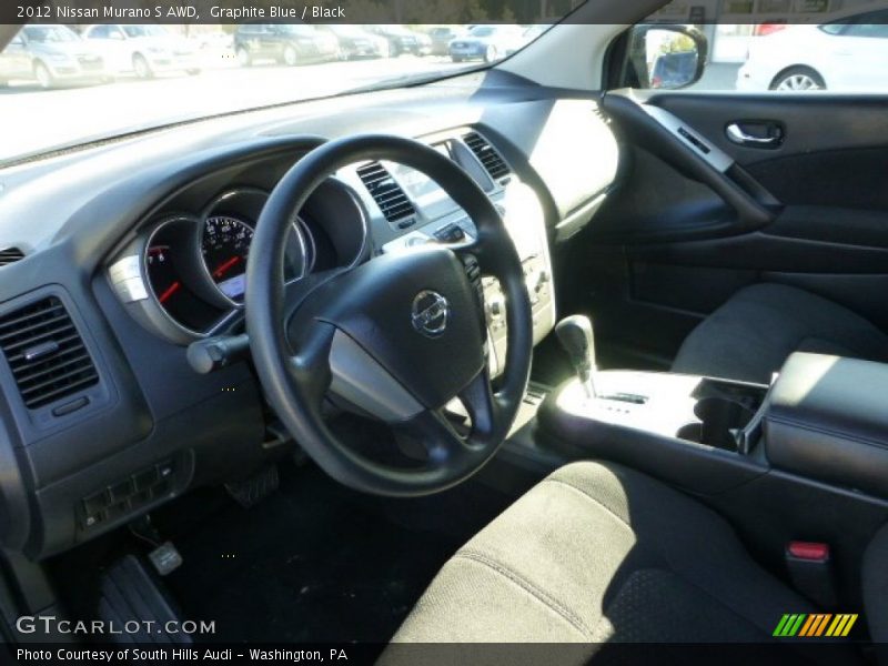 Graphite Blue / Black 2012 Nissan Murano S AWD