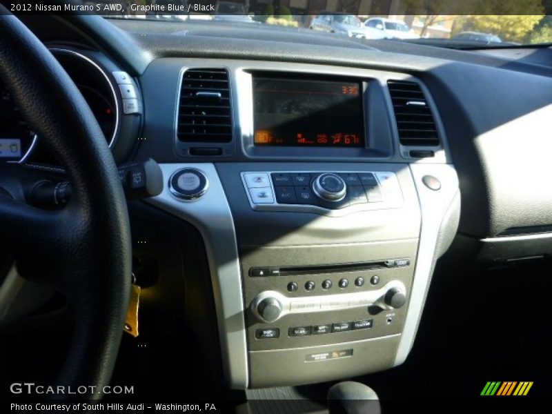 Graphite Blue / Black 2012 Nissan Murano S AWD