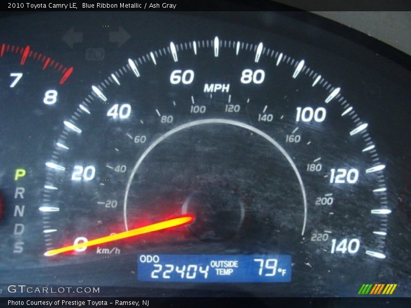 Blue Ribbon Metallic / Ash Gray 2010 Toyota Camry LE