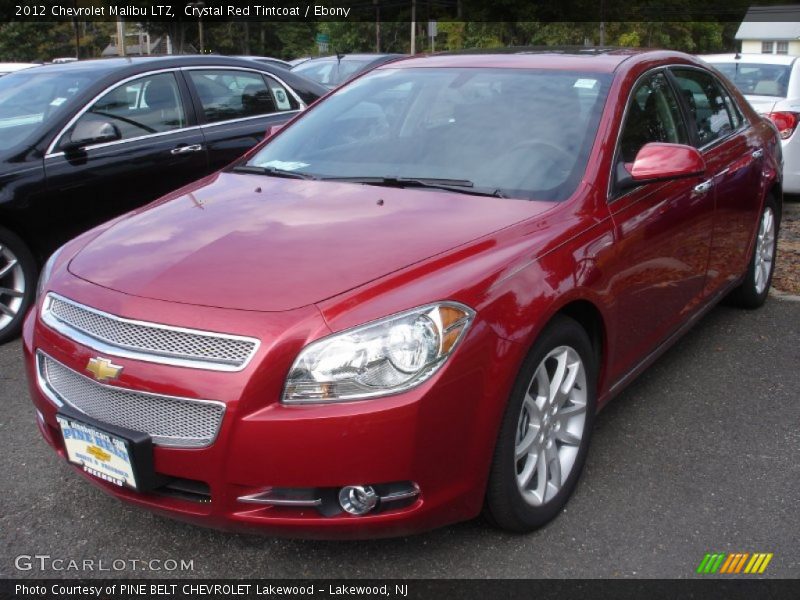 Crystal Red Tintcoat / Ebony 2012 Chevrolet Malibu LTZ