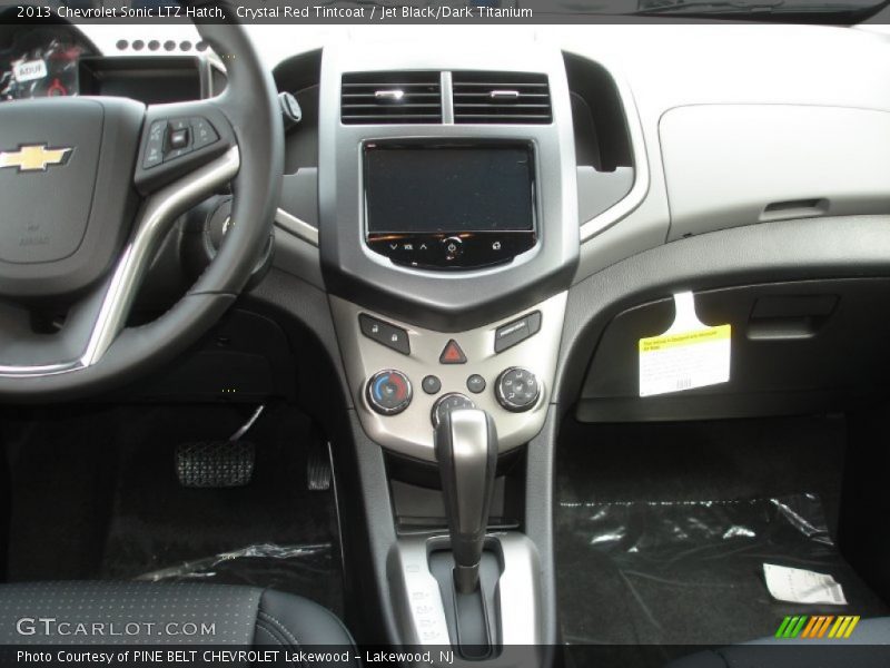 Dashboard of 2013 Sonic LTZ Hatch