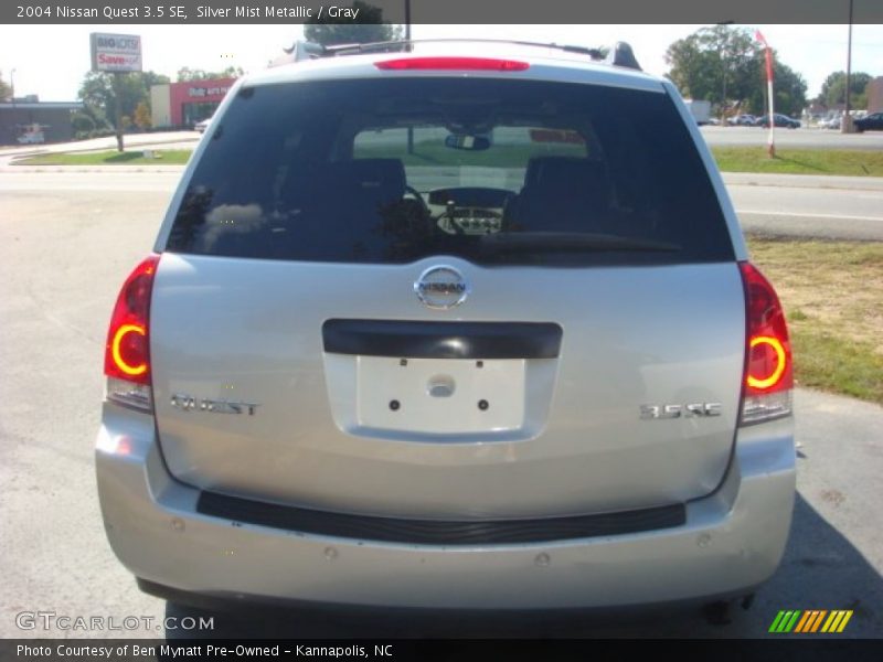 Silver Mist Metallic / Gray 2004 Nissan Quest 3.5 SE