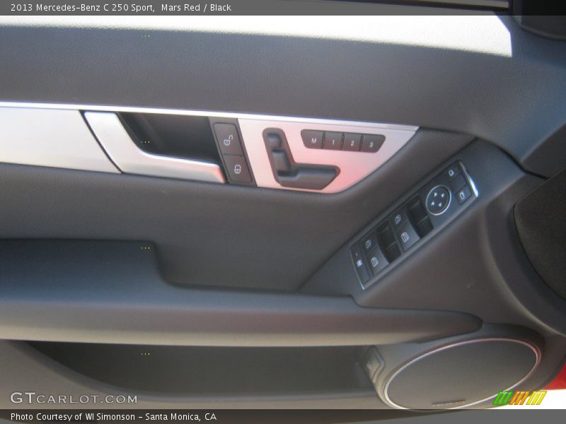 Mars Red / Black 2013 Mercedes-Benz C 250 Sport