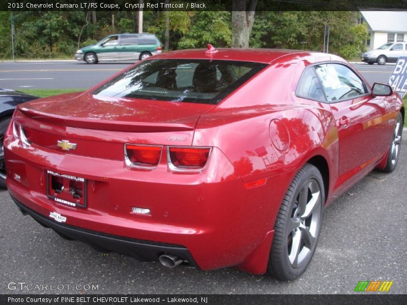 Crystal Red Tintcoat / Black 2013 Chevrolet Camaro LT/RS Coupe