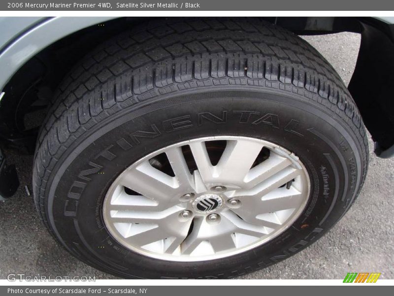 Satellite Silver Metallic / Black 2006 Mercury Mariner Premier 4WD