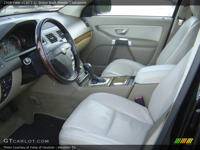 Ember Black Metallic / Sandstone 2008 Volvo XC90 3.2
