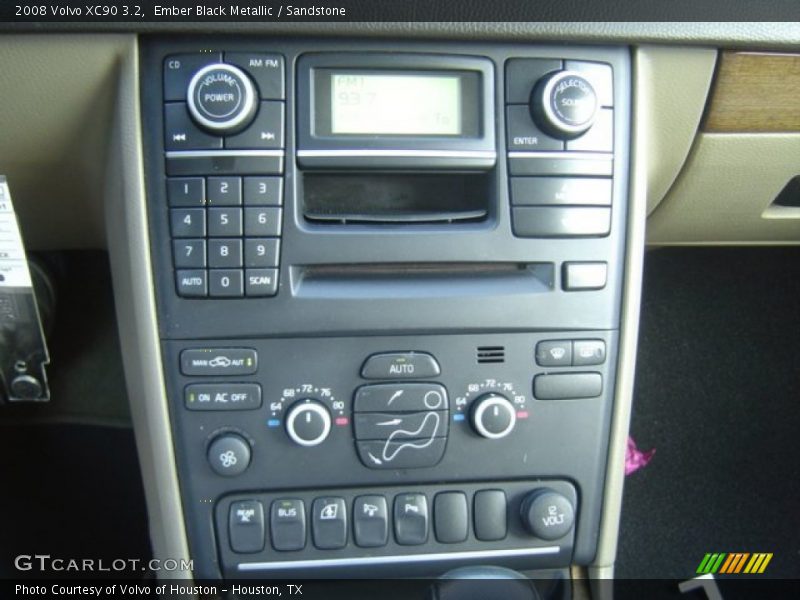 Ember Black Metallic / Sandstone 2008 Volvo XC90 3.2