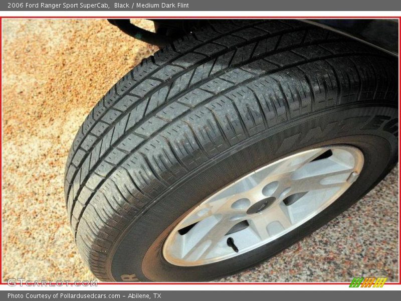 Black / Medium Dark Flint 2006 Ford Ranger Sport SuperCab