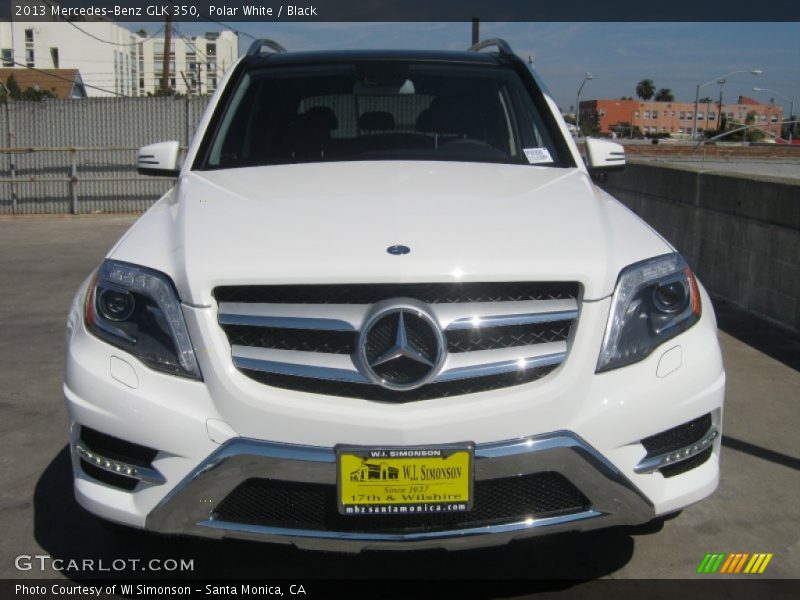 Polar White / Black 2013 Mercedes-Benz GLK 350