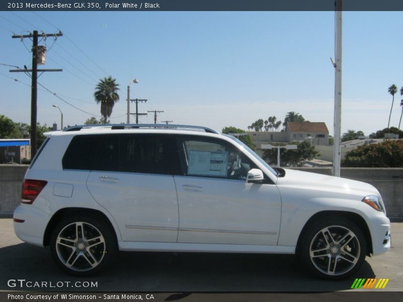 Polar White / Black 2013 Mercedes-Benz GLK 350