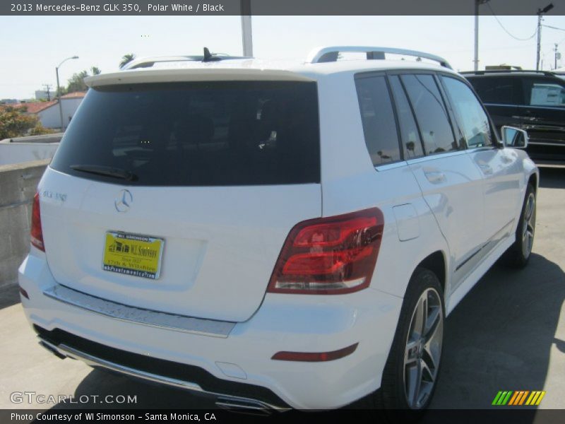 Polar White / Black 2013 Mercedes-Benz GLK 350