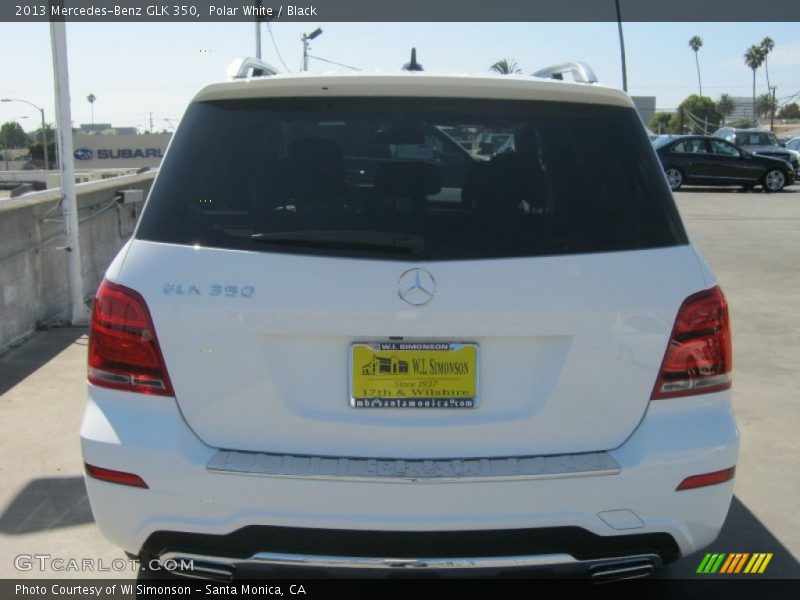 Polar White / Black 2013 Mercedes-Benz GLK 350