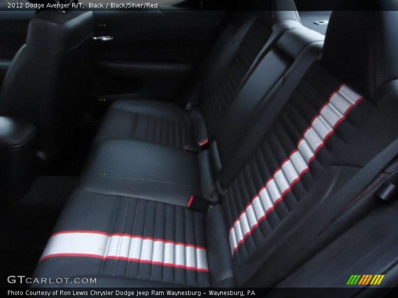 Rear Seat of 2012 Avenger R/T