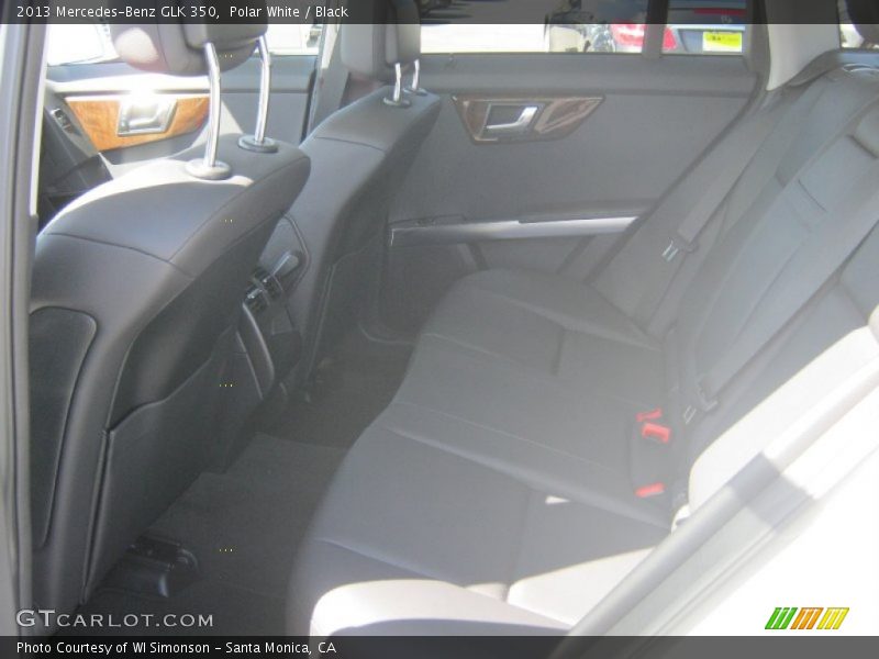 Polar White / Black 2013 Mercedes-Benz GLK 350