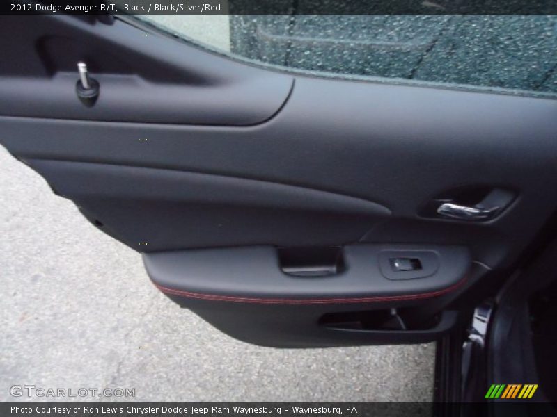 Black / Black/Silver/Red 2012 Dodge Avenger R/T