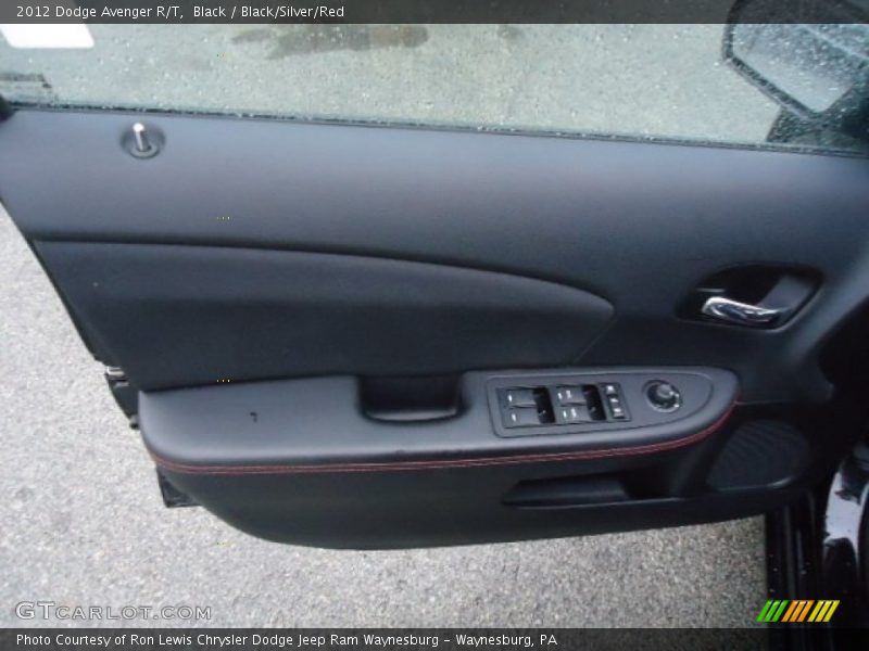 Black / Black/Silver/Red 2012 Dodge Avenger R/T