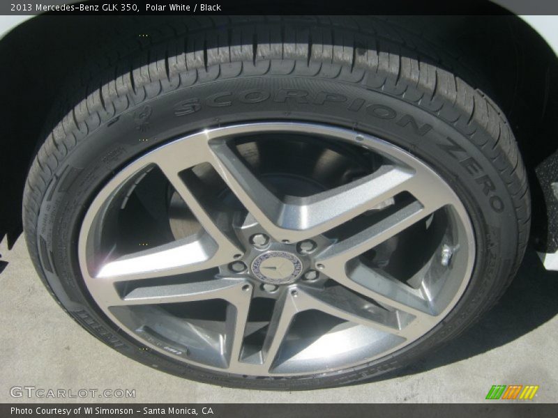 Polar White / Black 2013 Mercedes-Benz GLK 350