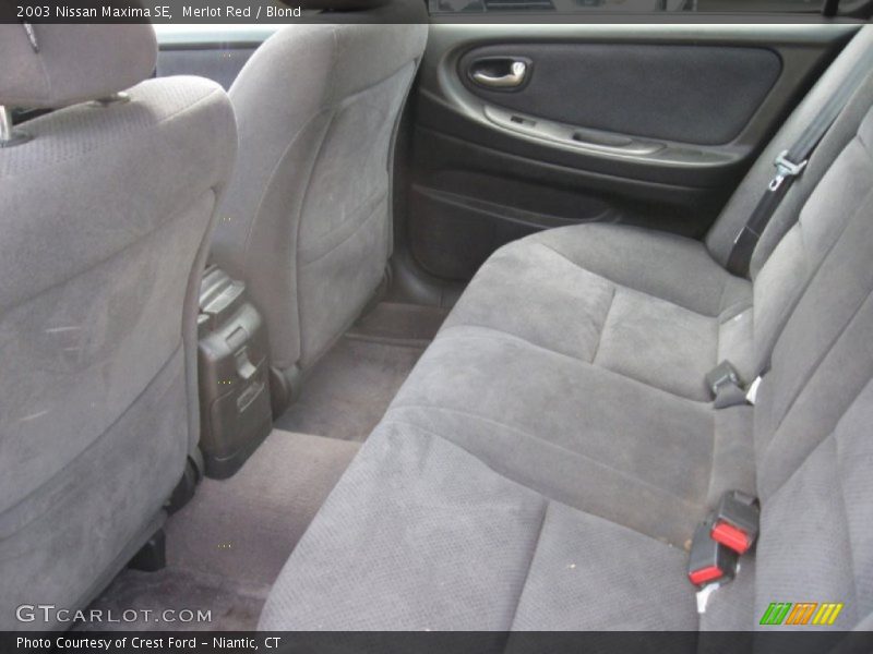Merlot Red / Blond 2003 Nissan Maxima SE