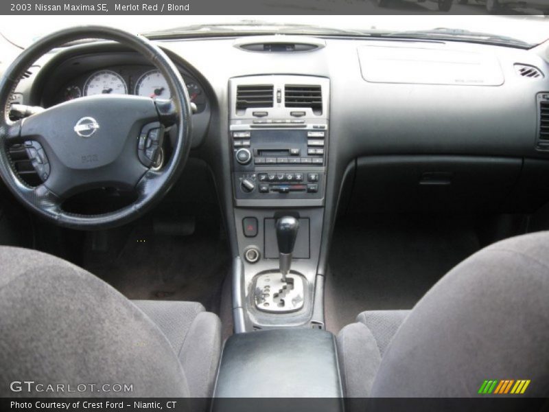 Merlot Red / Blond 2003 Nissan Maxima SE