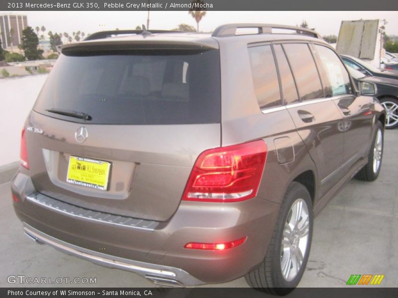 Pebble Grey Metallic / Almond/Mocha 2013 Mercedes-Benz GLK 350