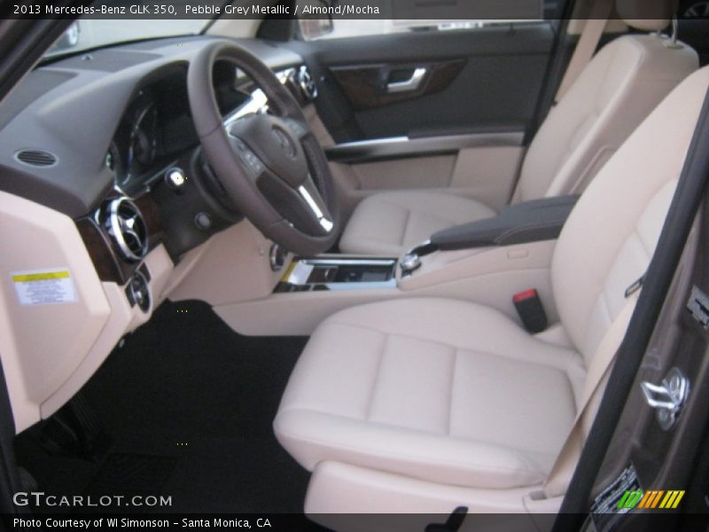 Pebble Grey Metallic / Almond/Mocha 2013 Mercedes-Benz GLK 350