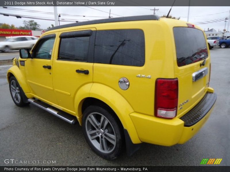  2011 Nitro Shock 4x4 Detonator Yellow