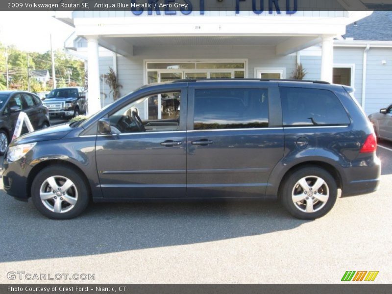 Antigua Blue Metallic / Aero Grey 2009 Volkswagen Routan SE