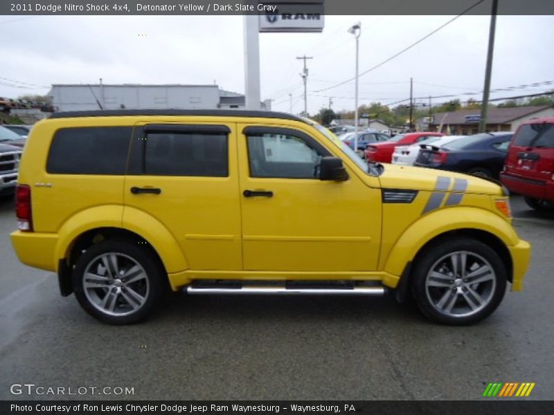 Detonator Yellow / Dark Slate Gray 2011 Dodge Nitro Shock 4x4