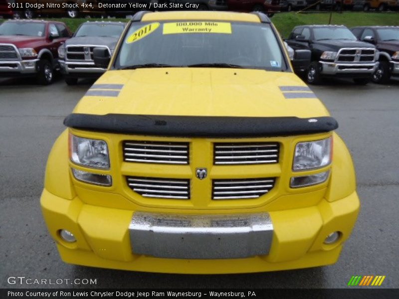  2011 Nitro Shock 4x4 Detonator Yellow