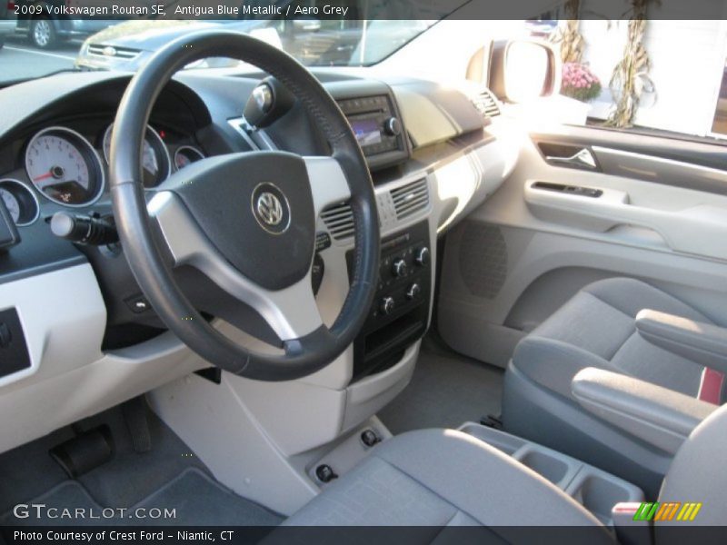 Antigua Blue Metallic / Aero Grey 2009 Volkswagen Routan SE