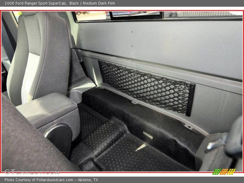 Black / Medium Dark Flint 2006 Ford Ranger Sport SuperCab