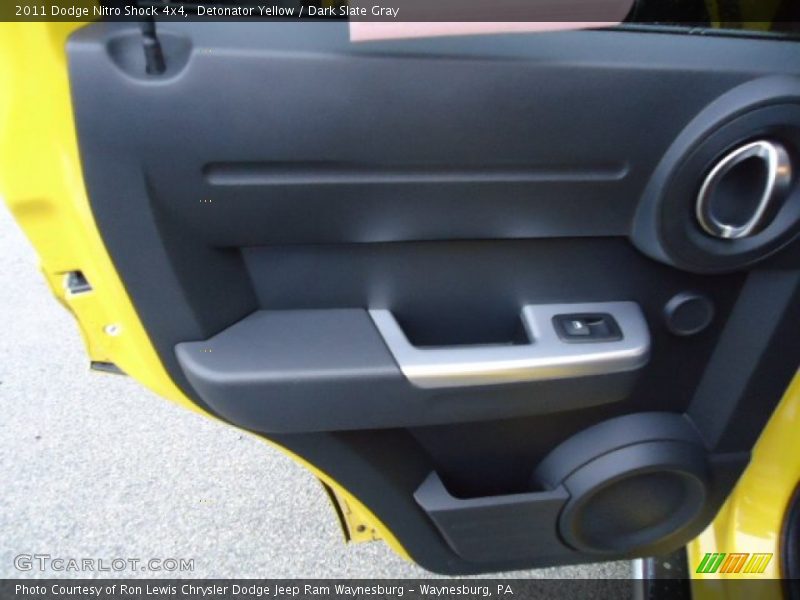 Detonator Yellow / Dark Slate Gray 2011 Dodge Nitro Shock 4x4