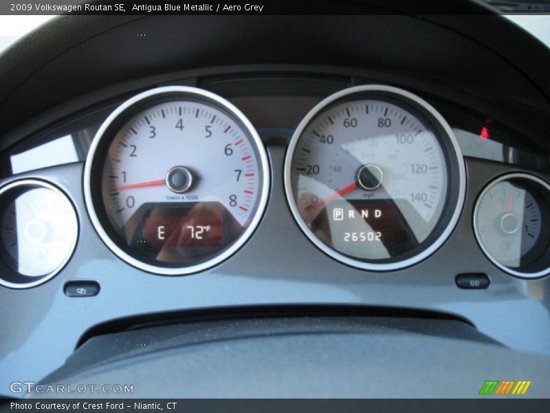 Antigua Blue Metallic / Aero Grey 2009 Volkswagen Routan SE