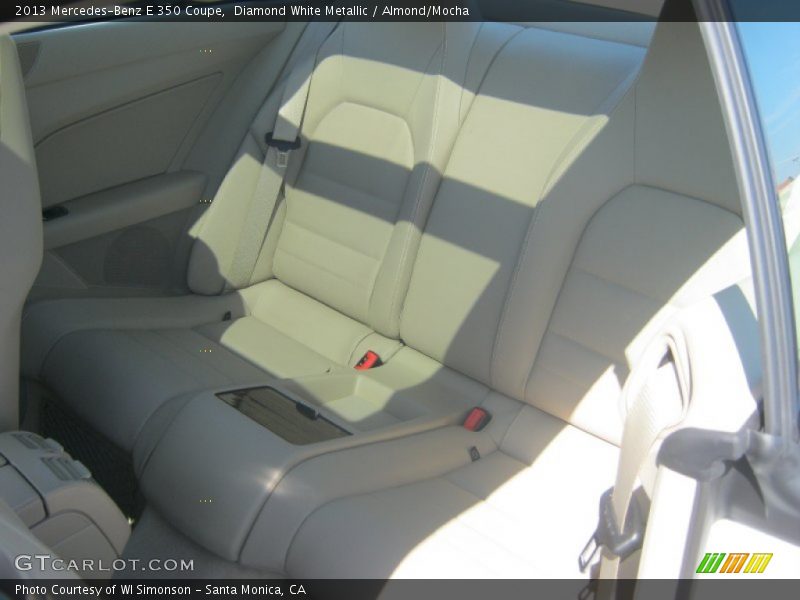 Diamond White Metallic / Almond/Mocha 2013 Mercedes-Benz E 350 Coupe