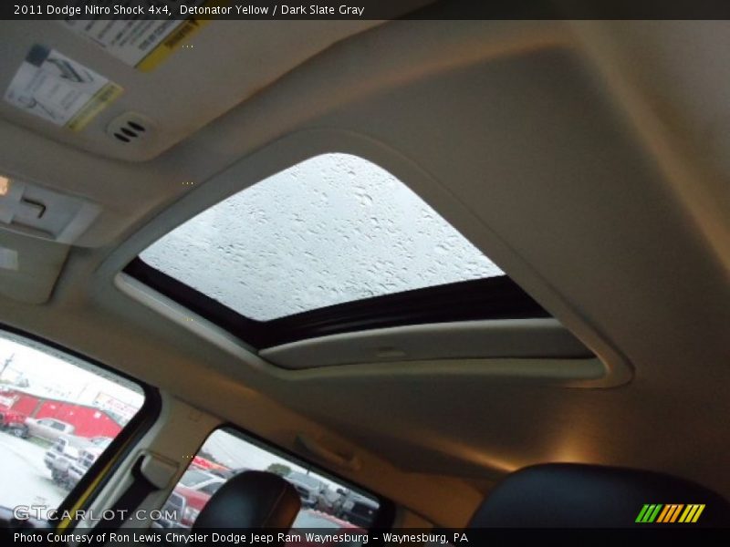 Detonator Yellow / Dark Slate Gray 2011 Dodge Nitro Shock 4x4