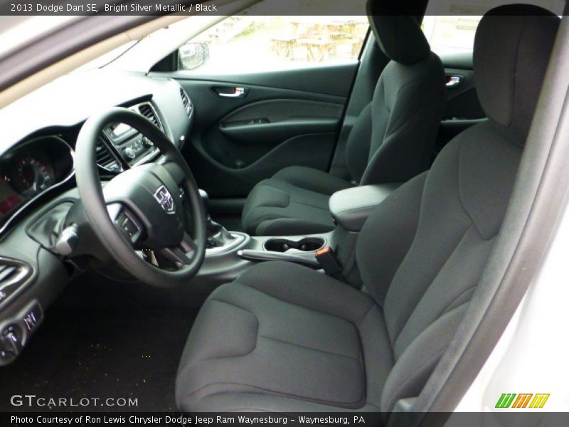  2013 Dart SE Black Interior