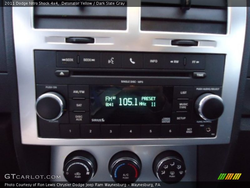 Audio System of 2011 Nitro Shock 4x4