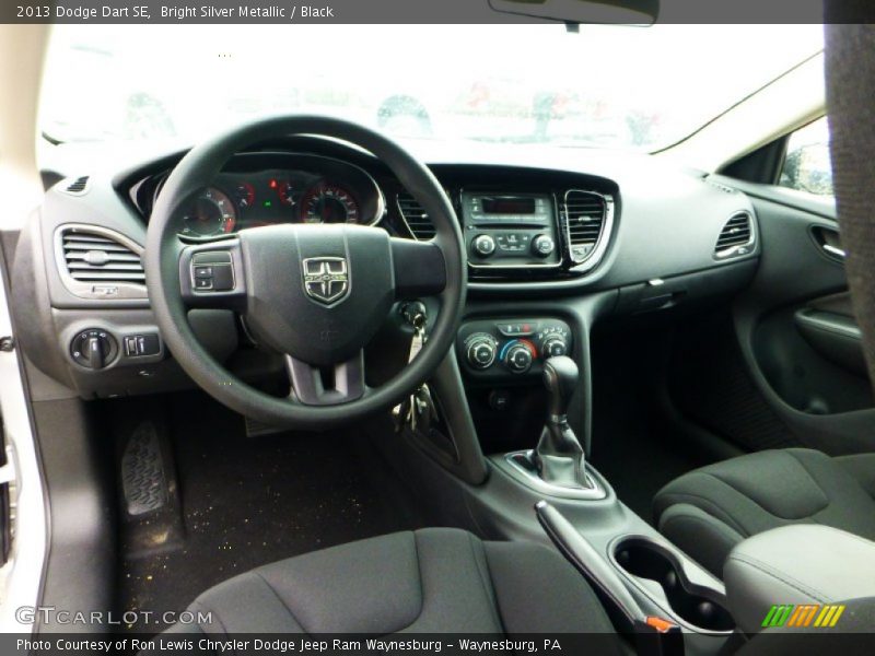 Black Interior - 2013 Dart SE 