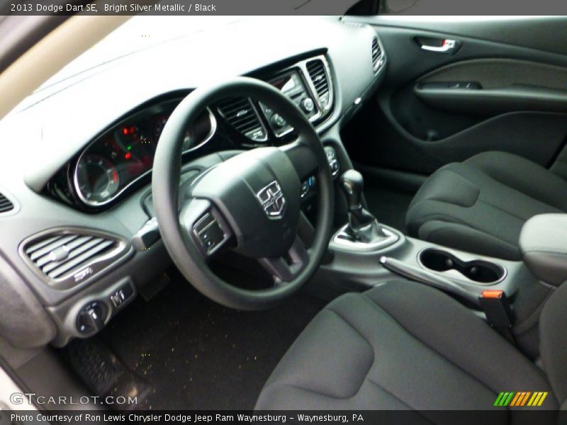  2013 Dart SE Black Interior