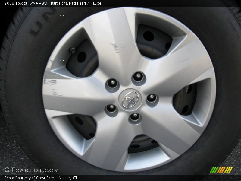 Barcelona Red Pearl / Taupe 2008 Toyota RAV4 4WD