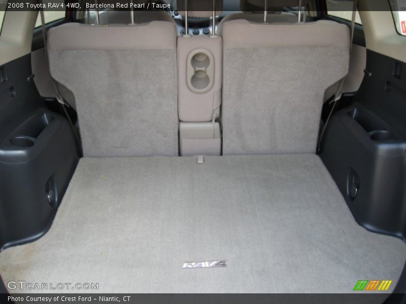 Barcelona Red Pearl / Taupe 2008 Toyota RAV4 4WD
