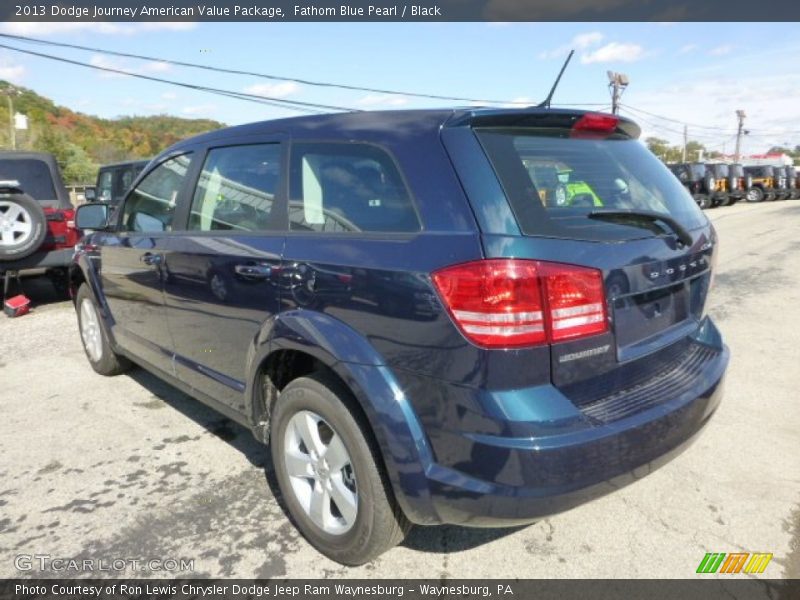  2013 Journey American Value Package Fathom Blue Pearl