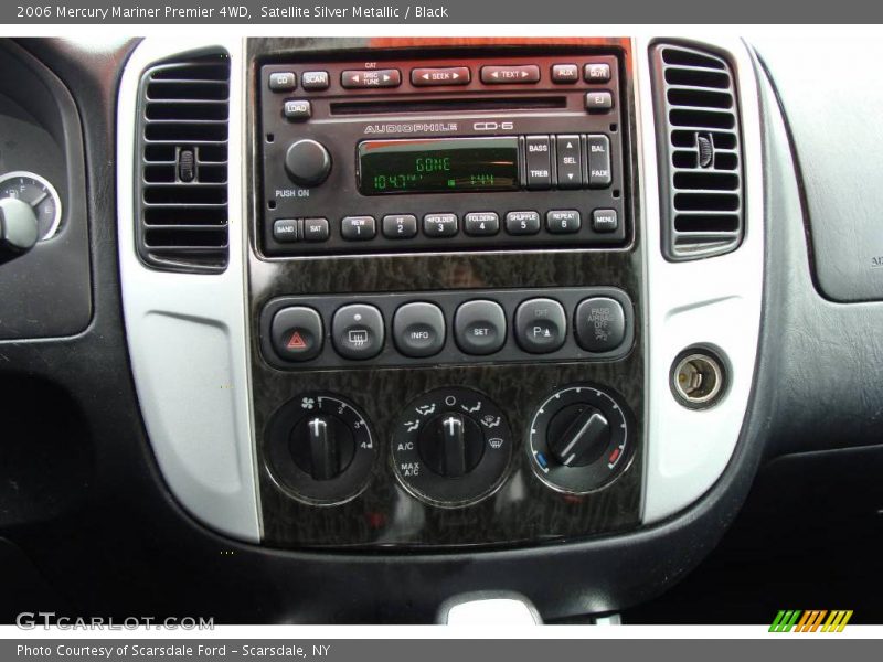 Satellite Silver Metallic / Black 2006 Mercury Mariner Premier 4WD