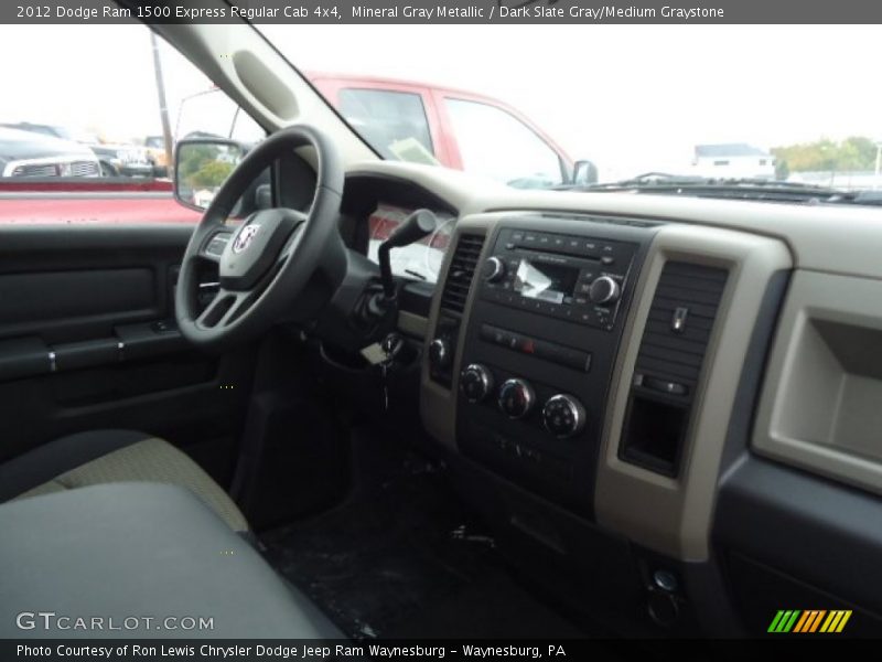 Mineral Gray Metallic / Dark Slate Gray/Medium Graystone 2012 Dodge Ram 1500 Express Regular Cab 4x4